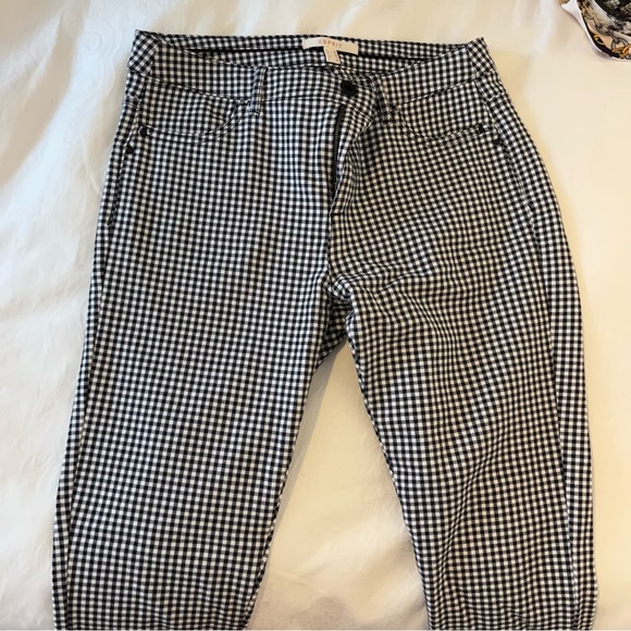 Plaid pants black and white - Picture 4 of 6